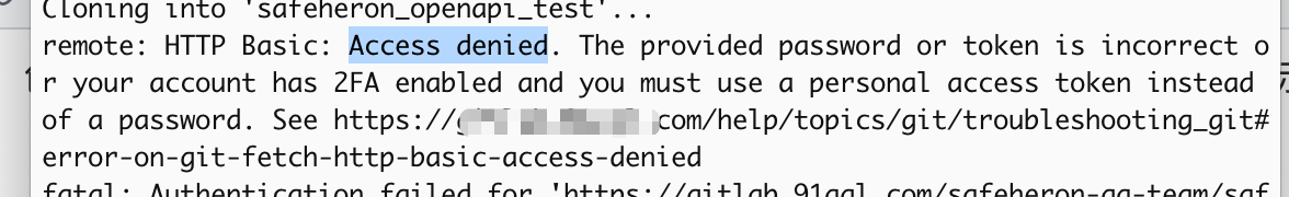 我开启了二次验证，创建了有权限的personal access token，但是无法clone repositoy